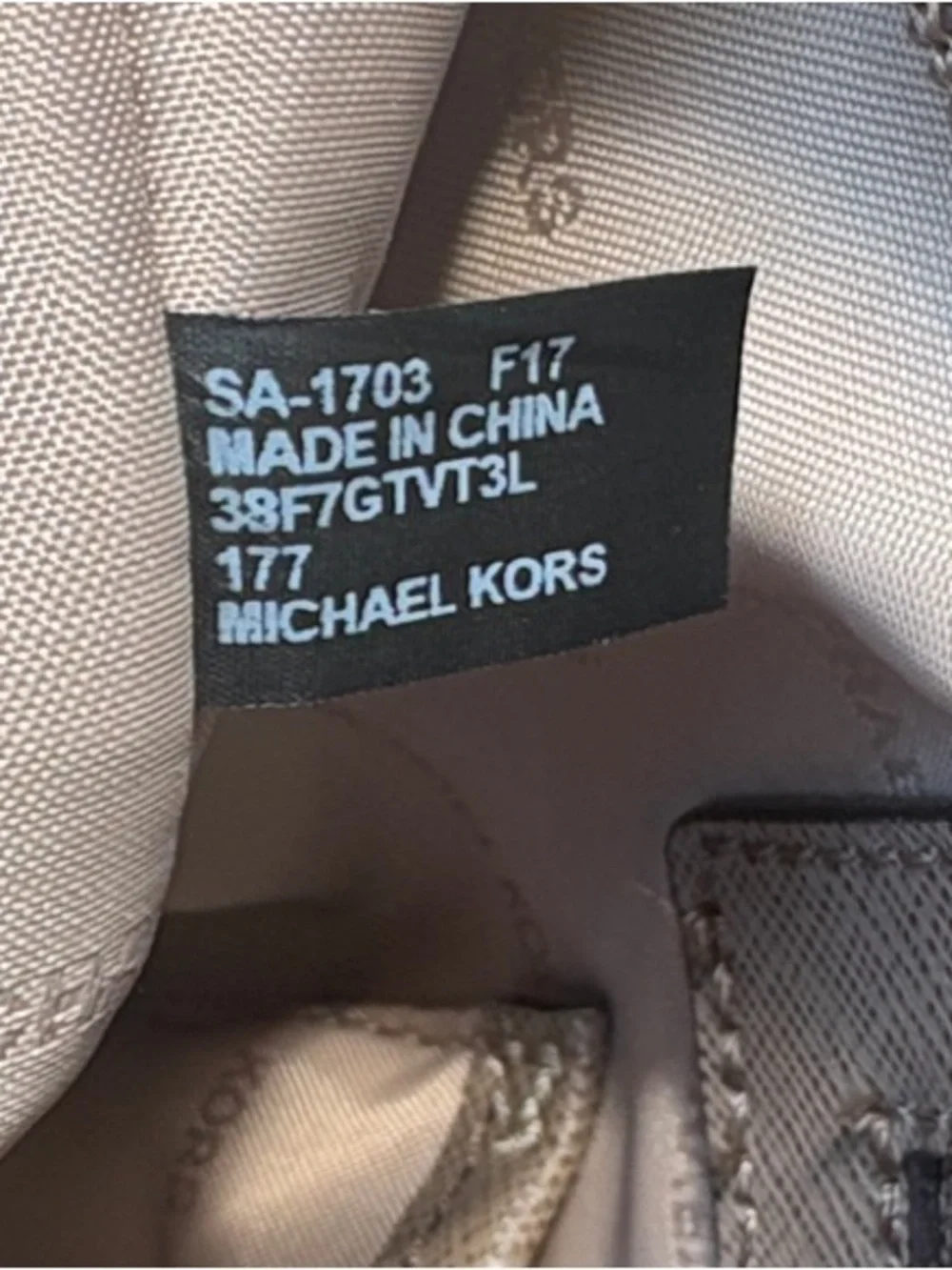 Michael Kors structured michael